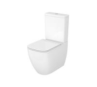 Cersanit Remo wc compacto + tapa de cierre suave con descarga de remolino blanco K3029-001