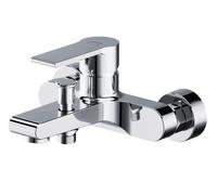 Cersanit Verso grifo de bañera y ducha a pared cromo S951-402