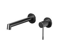 Cersanit Zen grifo para lavabo empotrado negro-grafito S951-794