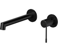 Cersanit Zen grifo para lavabo empotrado negro S951-597