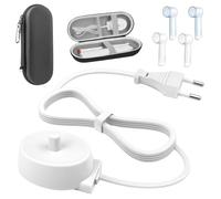 Cersaty - Cargador de cepillo de dientes eléctrico para Braun Oral B iO6, iO5, iO4, iO3, Genius X