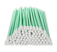 CertBuy 200 hisopos de espuma de limpieza de hisopos de espuma, hisopos de limpieza de espuma multiusos de 6.4 pulgadas para pistola, pintura, manualidades, electrónica, impresora, cámara, lente