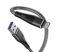 [Certificado Apple MFi] Paquete de 2 cargadores para iPhone de 6.6 pies, cable Lightning de 6.6 pies de largo para iPhone 11/11Pro/11Max/X/XS/XR/XS Max/8/7/6/5S/SE/iPad Mini Air/Airpods