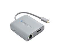 [Certificado como Works with Chromebook] Cable Matters Adaptador Multipuerto USB C HDMI, Hub USB C con 4K HDMI, 2X USB 2.0, Ethernet 480 Mbps y Carga 60W PD
