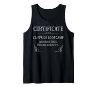 Certificado de Cliffside Bootcamp - Edición Party & Vegas 2025 Camiseta sin Mangas