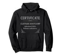Certificado de Cliffside Bootcamp - Edición Party & Vegas 2025 Sudadera con Capucha