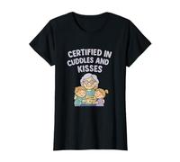 Certificado en Cuddles and Kisses Grandparent Novelty Camiseta