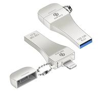 Certificado MFi 128GB Memoria USB para iPhone Pendrive-para-iPhone Flash-Drive-iPhone USB-Lightning-Photo-Stick iPhone-Memory-Stick Memoria Externa Almacenamiento iPhone Pendrive-iPhone-USB para iPad