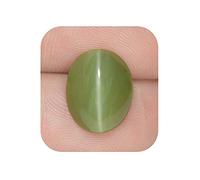 Certificado sin calefacción sin tratamiento 4.25 Ratti 3.75 quilates A+, calidad A+, ojos de gato naturales, Lehsunia Ketu, piedra preciosa suelta para mujeres y hombres, S-B09XBKNMMRNAMZ