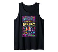 Certified Beerologist Beer Brew Craft |- Camiseta sin Mangas