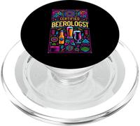 Certified Beerologist Beer Brew Craft |- PopSockets PopGrip para MagSafe