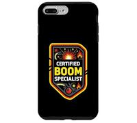 Certified Boom Specialist Funny Explosive Design Carcasa para iPhone 7 Plus/8 Plus
