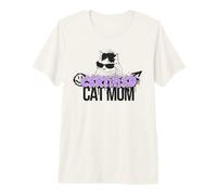 Certified Cat Mom Cool Mother of Cats Kitten Style Camiseta Premium