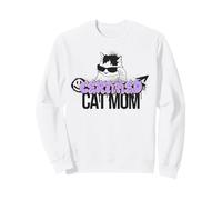Certified Cat Mom Cool Mother of Cats Kitten Style Sudadera