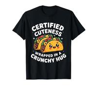 Certified Cuteness, Wrapped in a Crunchy Hug Cute Taco Camiseta