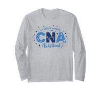 Certified Nursing Assistant CNA Stethoscope Graphic Art Manga Larga