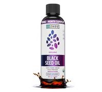 Certified Organic Black Seed Oil, 100% Virgin, Cold Pressed Omega 3-6-9, Nigella Sativa Black Cumin