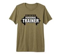 Certified Personal Trainer Women Gym Workout Fitness Trainer Camiseta Premium