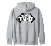 Certified Personal Trainer Women Gym Workout Fitness Trainer Sudadera con Capucha