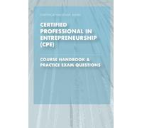 Certified Professional in Entrepreneurship (CPE)