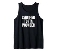 Certified Torta Pounder | Funny Mexican Food Humor Design Camiseta sin Mangas