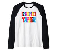 Certified Yapper - Bold & Sarcastic Talking Champion Tee Camiseta Manga Raglan