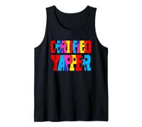 Certified Yapper - Bold & Sarcastic Talking Champion Tee Camiseta sin Mangas