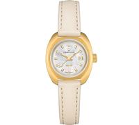 Certina, Reloj para mujer, DS-2 Lady, acero inoxidable, automático suizo, nácar, piel sintética, 13, (C0242073611100), blanco nácar, Classic