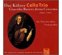 Cervetto - Six Trios for Violincello