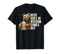 Cerveza Amante Cerveza Beber Cerveza va en sabiduría Sale Camiseta