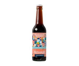 Cerveza Artesana Althaia Mediterranean Ipa SIN ALCOHOL Pack Latas 33 marga, Cítrica y 100% Natural (Pack 6 botellas, 6, unidad)