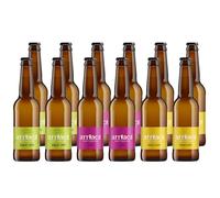 Cerveza Artesana Arriaca Pack Degustación "El Suave" 4 RADLER + 4 TRIGO + 4 RUBIA (Botella 12 x 33cl)