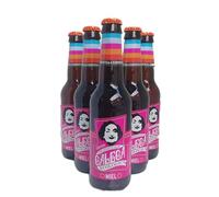Cerveza artesana ecológica CELEBRIDADE GALEGA Miel caja de 6 x 33cl.