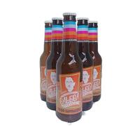 Cerveza artesana ecológica CELEBRIDADE GALEGA Trigo Sarraceno caja de 6 x 33cl.