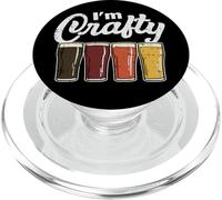 Cerveza Artesanal Soy astuto Cita Brew Ale Alcohol Beber Fiestas PopSockets PopGrip para MagSafe
