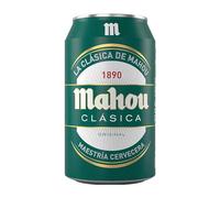Cerveza Caja de 24 unidades Mahou Clásica Lata 33 cl