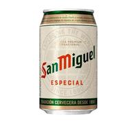 Cerveza Caja de 24 unidades San Miguel Lata 33 cl