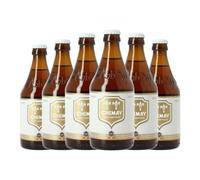 Cerveza Chimay Triple Botellín Tercio 33 aja de 6 Botellín Tercio de 33 cl)