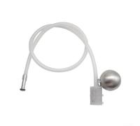Cerveza de acero inoxidable bola flotante tubo de inmersión de silicona kit de filtro de cerveza casera barril de cerveza líquido tubo de inmersión SS bola flotador 80CM tubo de inmersión