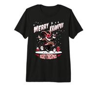 Cerveza de Navidad Cerveza y Ale Krampus Feliz Krampusnacht! Camiseta Premium