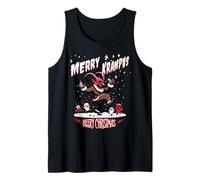 Cerveza de Navidad Cerveza y Ale Krampus Feliz Krampusnacht! Camiseta sin Mangas