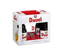 Cerveza Duvel Pack Promocional De 4 Botellas De 33Cl. + Copa
