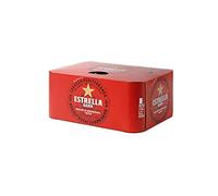 Estrella Damm | Cerveza Con Limón | Cereal Tostado | Caja 12 Latas x 33 cl