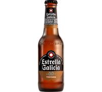 Cerveza Estrella Galicia 0,0 Tostada 25cl. C-24