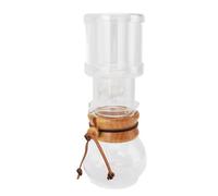 Cerveza Fría de 400 Ml, de Goteo de Hielo de Vidrio de Borosilicato de Doble Capa, Gotero de café de Vidrio con Papel de Filtro y Flujo de Agua Ajustable, para el Hogar, Salón de té,