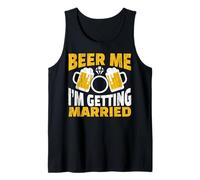Cerveza me Estoy casando con Novios para Novios Divertidos Camiseta sin Mangas
