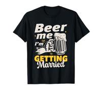 Cerveza, me voy a casar, divertida despedida de soltero para el futuro novio Camiseta