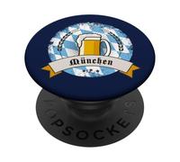 Cerveza Munich Baviera Octubre Fiesta Saludo tradición PopSockets PopGrip Adhesivo