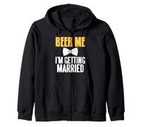 Cerveza para mí me caso equipo boda Sudadera con Capucha