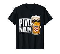 Cerveza por Favor - Broma Divertida de papá croata Camiseta